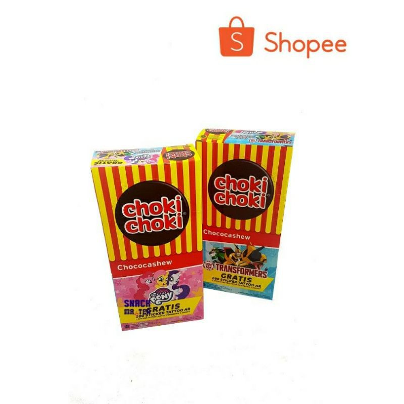 Choki Choki Chococashew - Netto 20 pcs x 11 gr