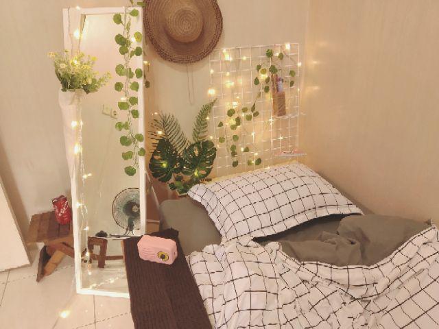 Standing Mirror Cermin Berdiri Minimalis Modern Tinggi Full Badan Bahan Fiber