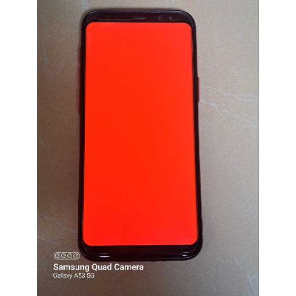 LCD Frame  SAMSUNG S8+ Snapdragon normal mulus shadow tipis banget
