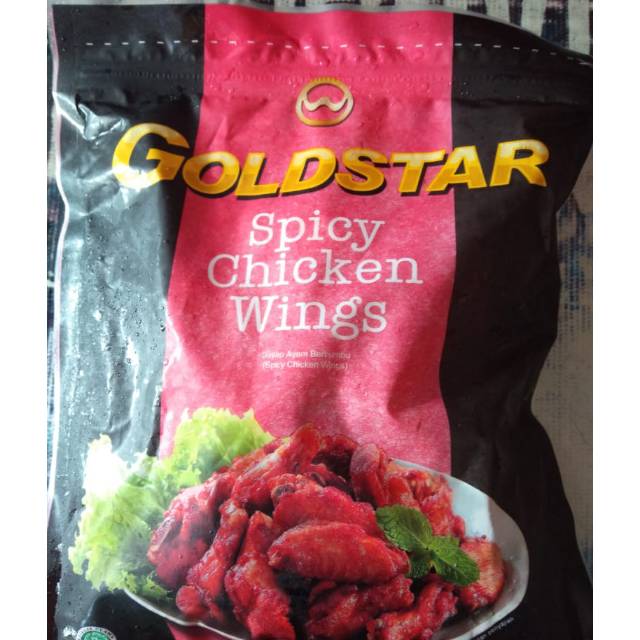 

Spicy chicken wings berat 500gram