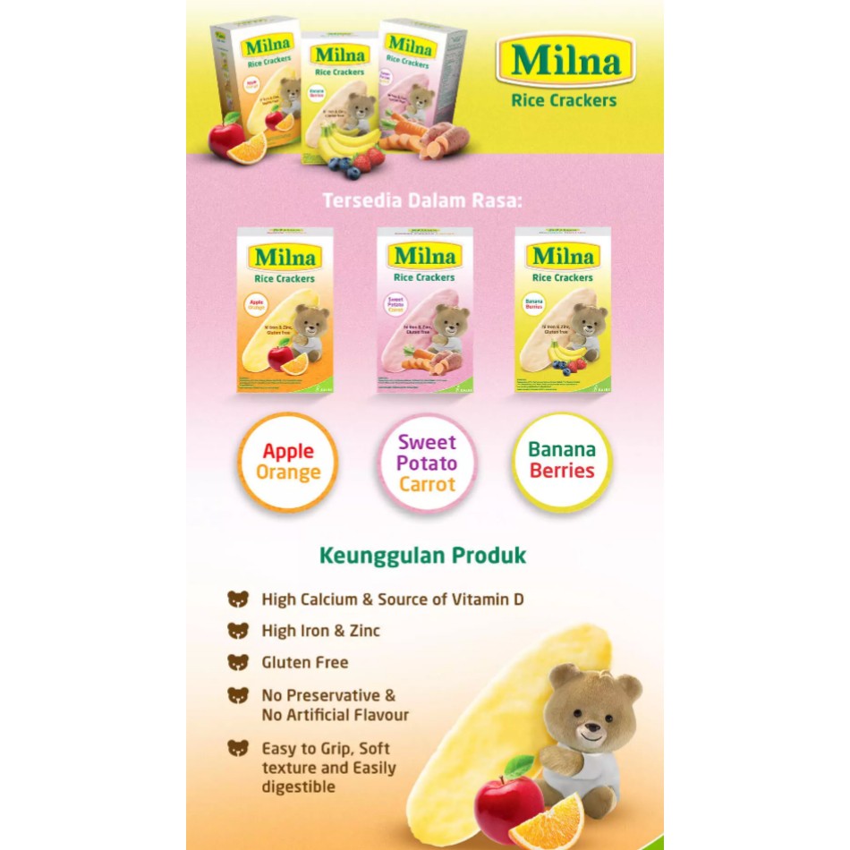 Milna Rice Crackers