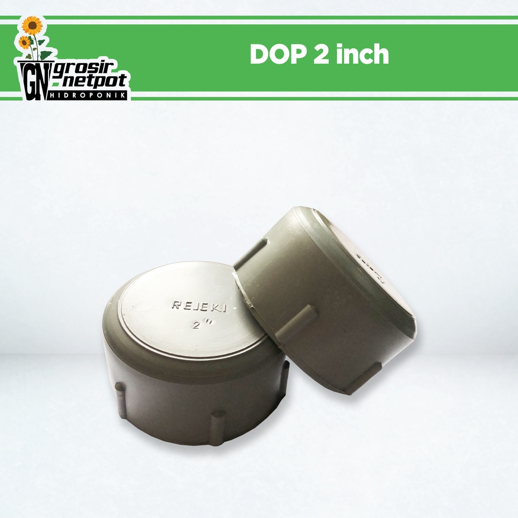 Dop Paralon PVC 2” / Tutup Pipa Paralon PVC 2 Inch
