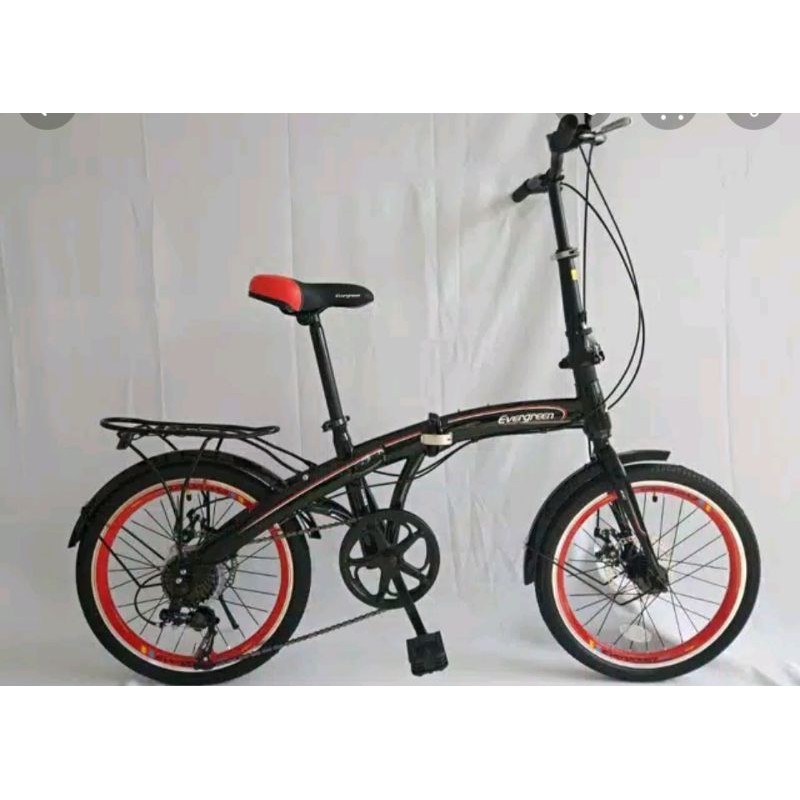 [EKA JAAYA SEPEDA] Sepeda Lipat 20 Evergreen