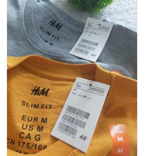 Harga Murah.. KAOS OBLONG H&M|KAOS MURAH KAOS |CEWEK COWOK|KAOS DEWASA