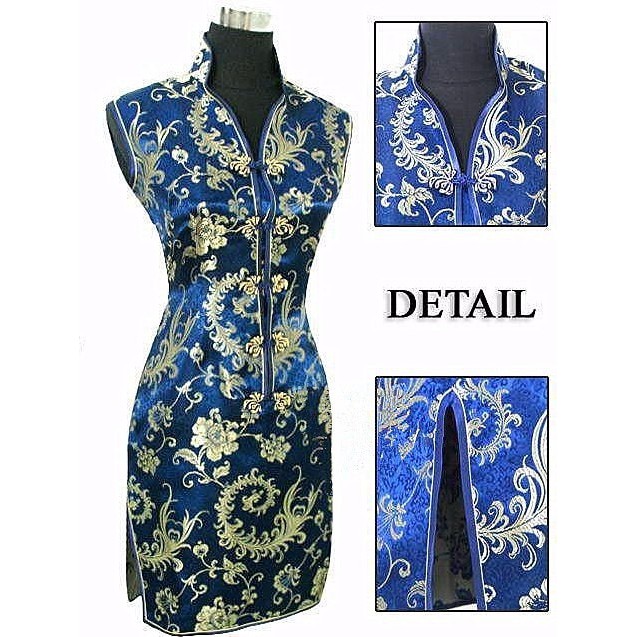 qipao dress chinese cheong sam dewasa  imlek