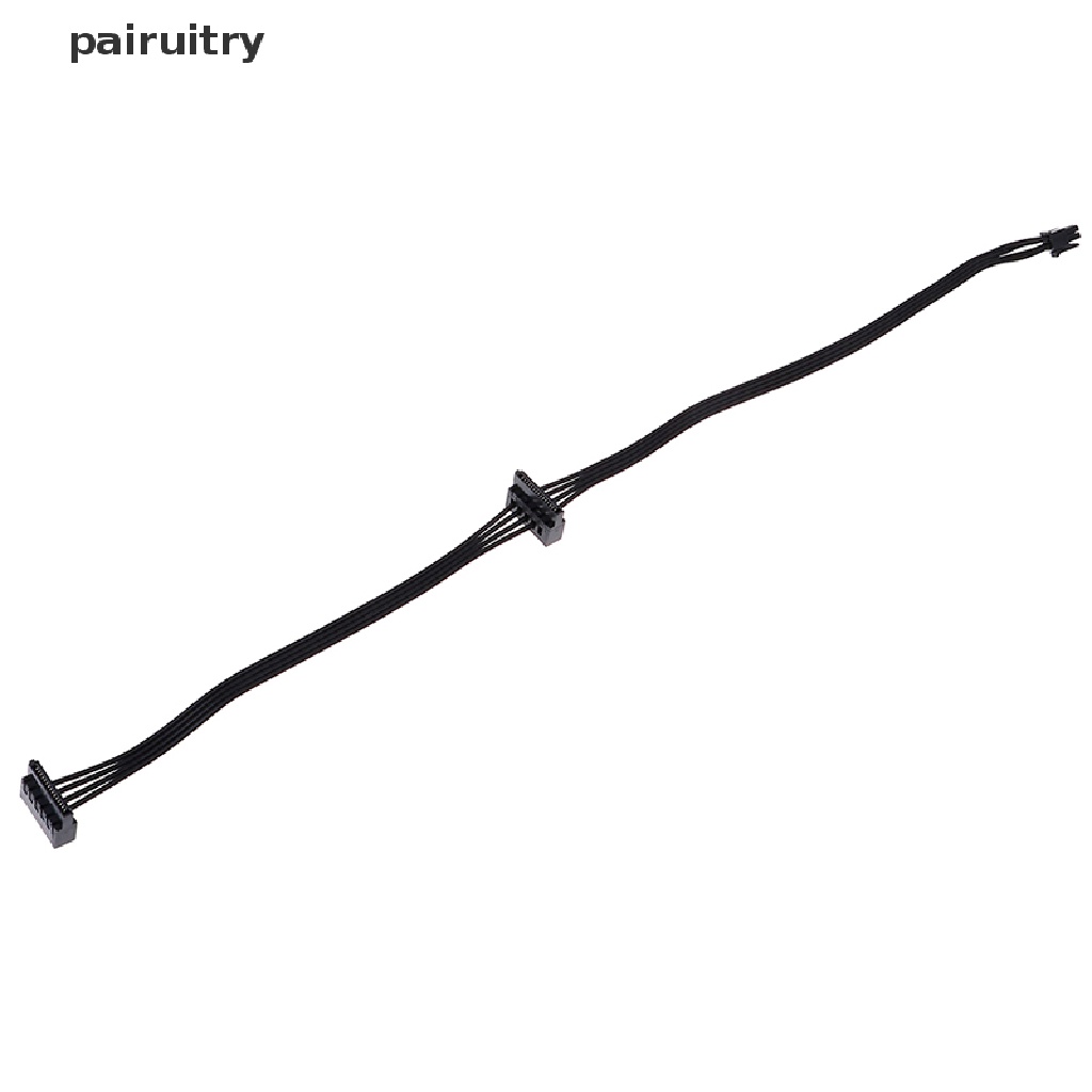 Prt 1Pc Kabel power supply mini 45CM 4 Pin Ke 2 Sata SSD Untuk lenovo M410 M610 M415 PRT