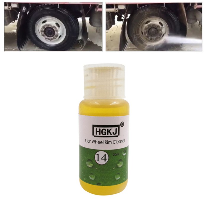 HGKJ 14 Cairan Pembersih Velg Mobil Car Wheel Rim Cleaner Isi 20mL