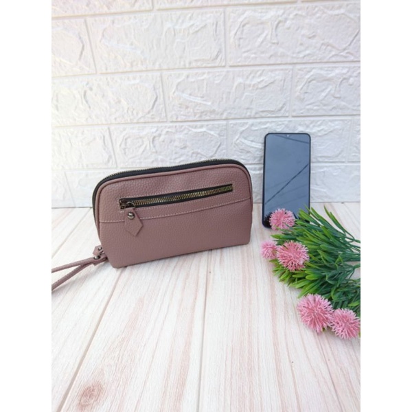 dompet hp serbaguna dompet papirut kulit jeruk dompet simpel dompet kartu wanita dompet kosmetik dompet koin murah muat banyak bisa cod