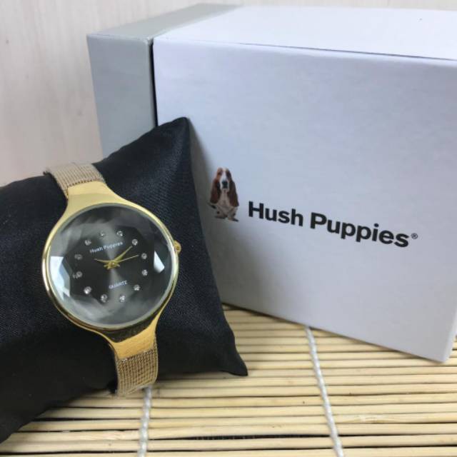 jam tangan wanita fashion Hush puppies rantai pasir free box