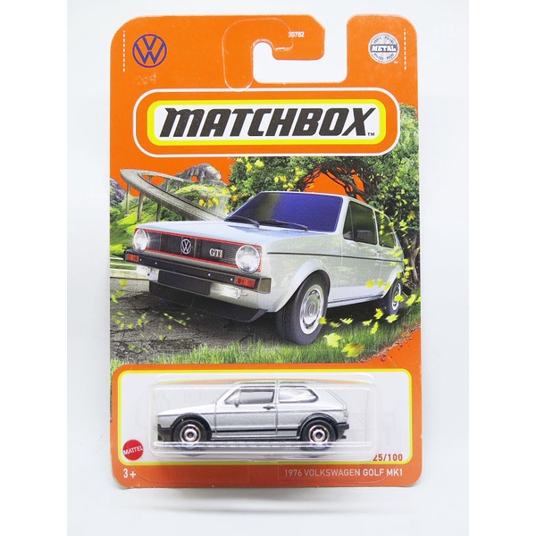 Matchbox 1976 Volkswagen VW Golf Mk1 - silver