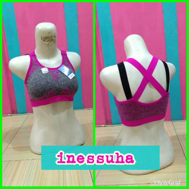 Bra sorex bra fitness Bra sport bra senam bra zumba bra fitness Bra aerobics Pilates senam pakaian