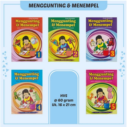 Buku Anak-Cerita Anak-Buku Anak TK/PAUD-Dongeng Binatang-Lengkap dan Murah Menggunting Menempe SJ REGULER