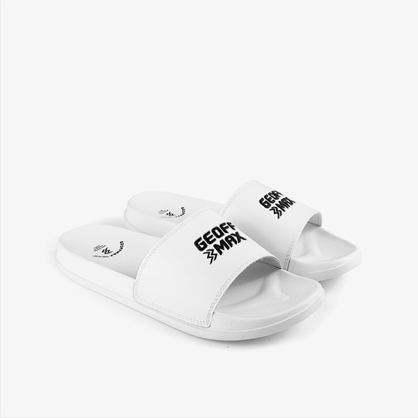 Geoff Max Official - Sletz White | Slippers | Sandal Unisex-3