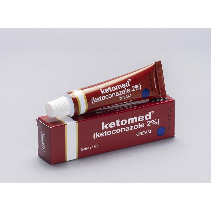 Ketomed Cream Dan Ketomed Ss 60 Ml (Scalp Solution Shampoo Anti Ketombe Anti Jamur)