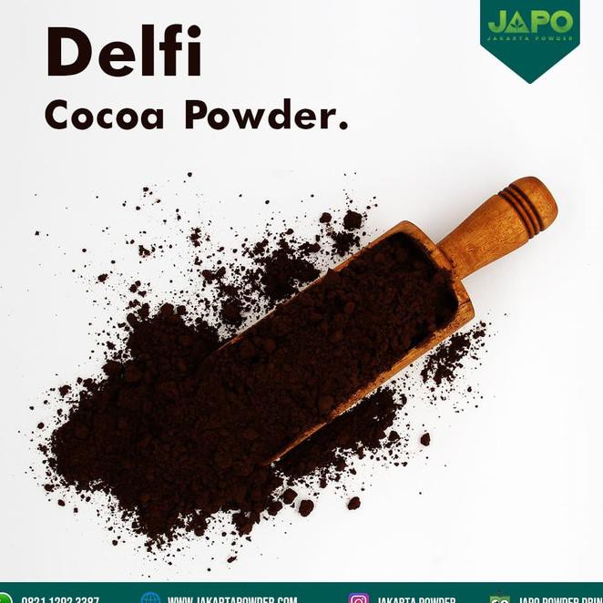 

7C1E Bubuk Coklat Asli - Pure Cocoa Powder - Delfi Murni Obgt