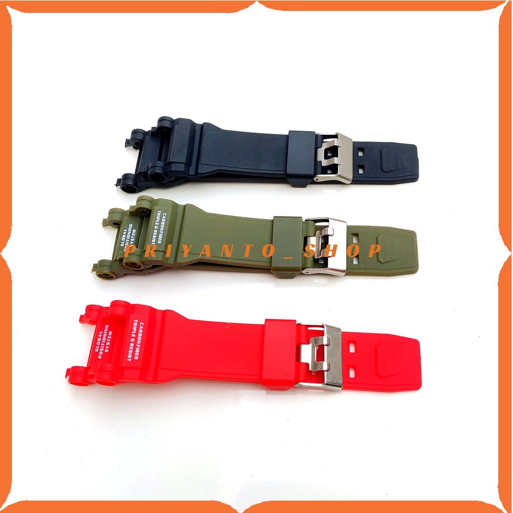 STRAP TALI JAM TANGAN RUBBER CASIO G-SHOCK GPW 2000 GPW2000 GPW-2000 GRADE A TERBAIKK