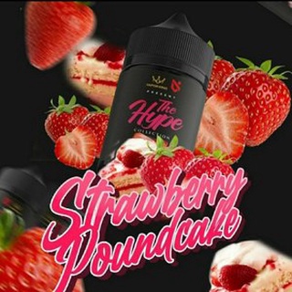 LQUID 60ML THE HYPE V1 STRAWBERRY POUNDCAKE