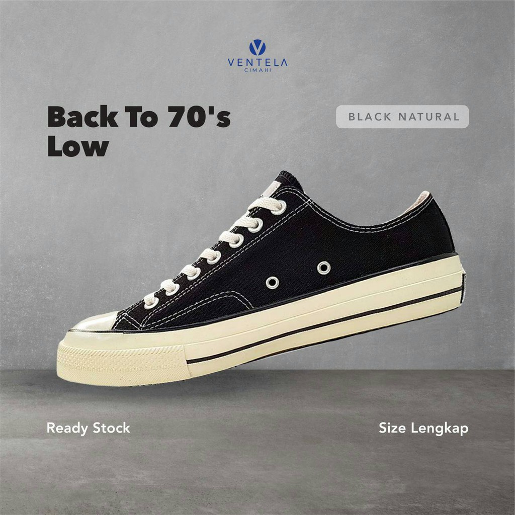 Ventela BTS Low black natural