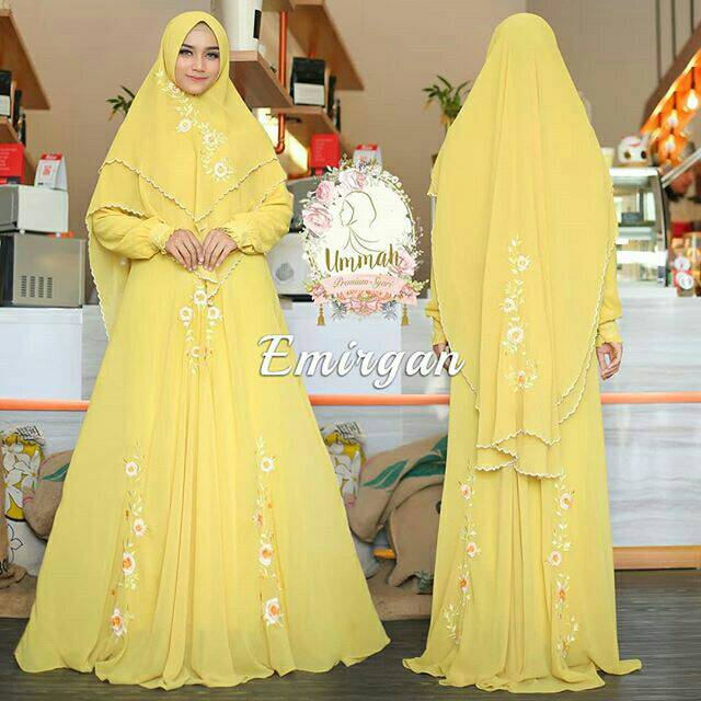 Emirgan Original by Ummah - Gamis Pesta Syari Ld 100 - 7xx