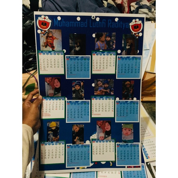 

kalender custom/ kalender foto tahun 2023