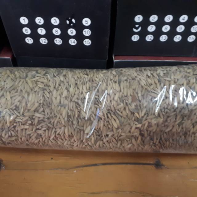 Gabah merah padi padi kering 600 gram