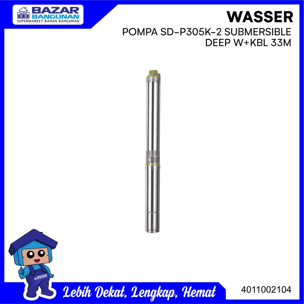 Wasser - Pompa Satelit Celup Air Submersible Pump Sumur Dalam Sd P305K 2