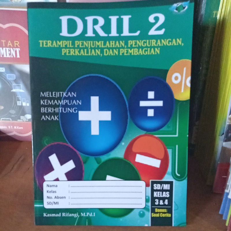 Buku LKS Matematika kelas 3 dan 4