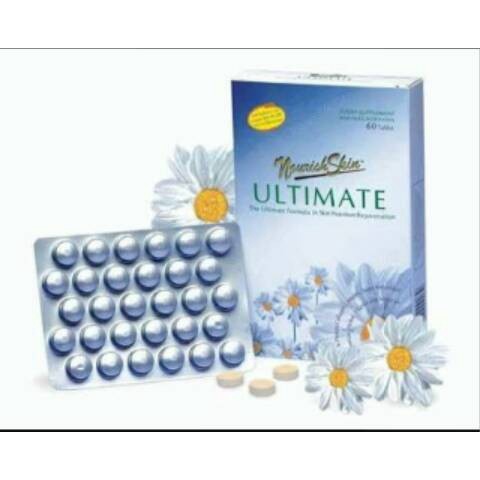 TERBARU nourish skin ultimate/ noriskin ultimate/nuriskin ultimate isi 60