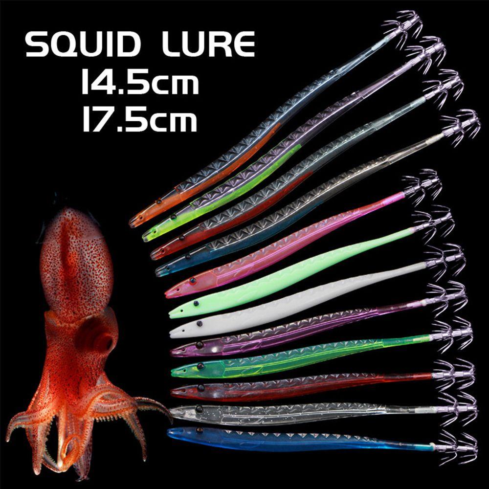 TOP Kaitan Payung Luminous Gurita Hook Fishing Tackle Umpan Pancing