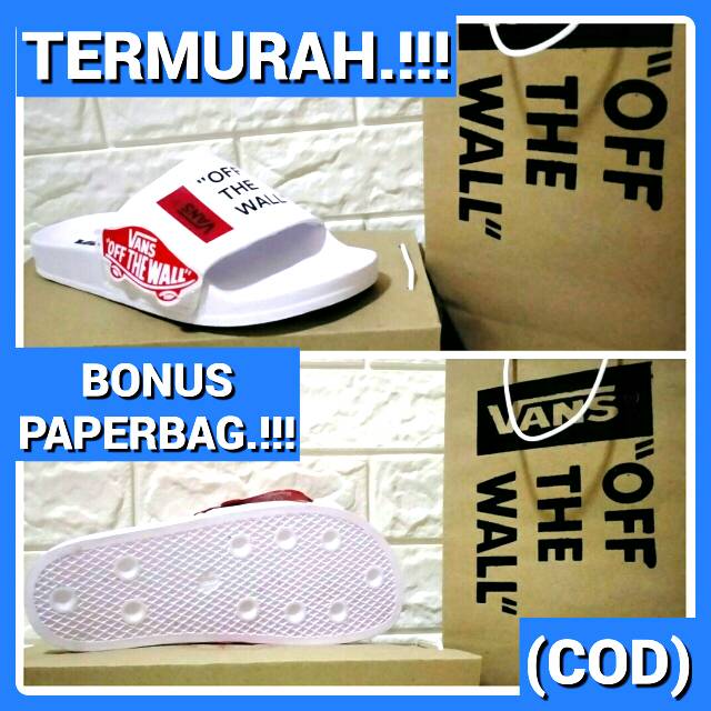 SANDAL SLIDE VANS/ SANDAL PRIA SLIDE/SANDAL SANTAI/SANDAL MAXLIDE PRIA VANS