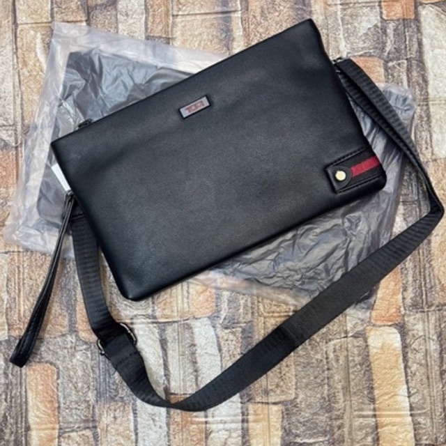 Clutch Tumi Import Tas Selempang Tumimultifungsi Pria/Wanita kulit super