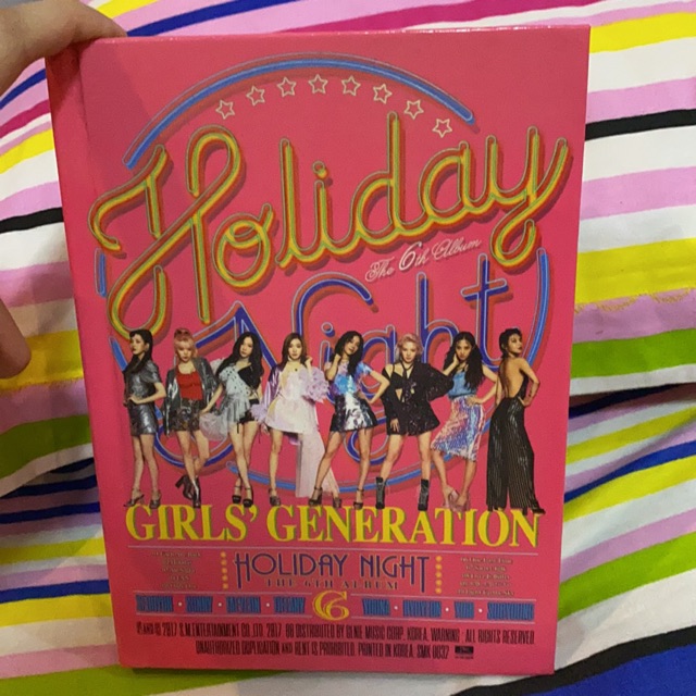 SNSD Girls Generation Holiday Night Album (Booked)