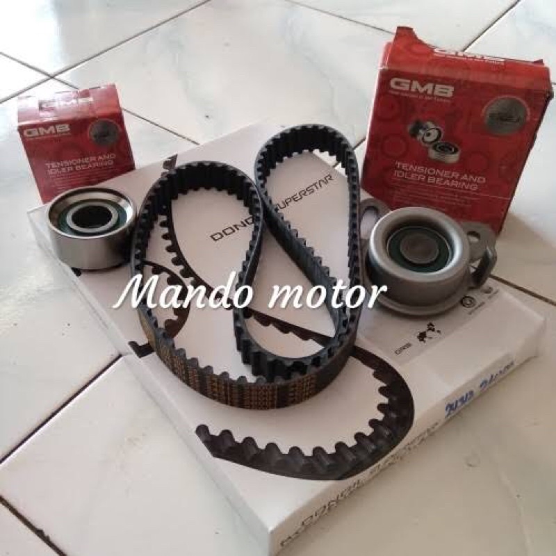 Timing belt set kia pride atau matrix plus tensioner dan idler