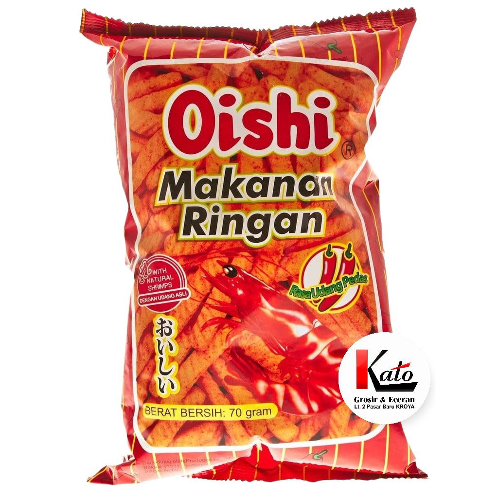 

Oishi Crackers Udang Pedas 65 gr