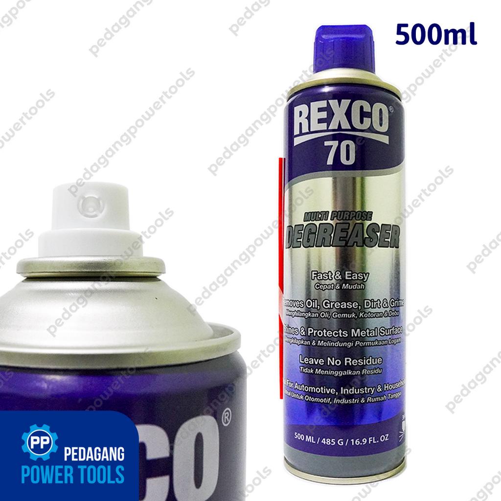 REXCO 70 500 ML DEGREASER PELUMAS GEMUK PEMBERSIH MESIN MACHINE ENGINE