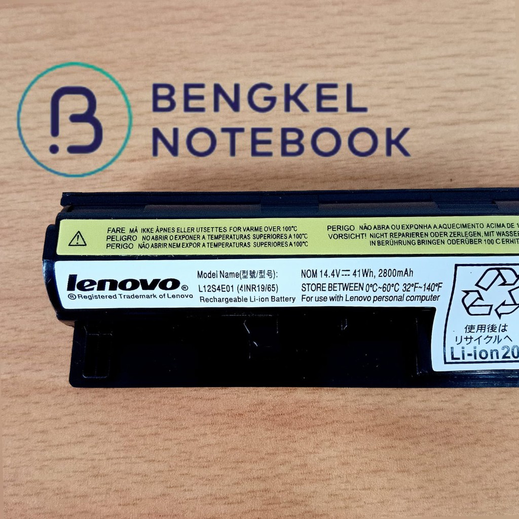 Baterai Lenovo G400s G405s Touch Z40-70  G40-30 G40-30 G40-45 G40-70 G40-70M G50-30 G410s G500s G505s G510s S410p S410p S510p S510p Z710 L12M4E01 L12L4A02 G40-80 Lenovo V1000 V2000 Z50-70 Z50-80 G50-70 G50-30 G50-75 G50-45