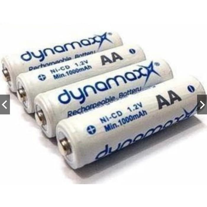 Baterai Recharge Cas AA 1.2v Dinamax 1000mAH