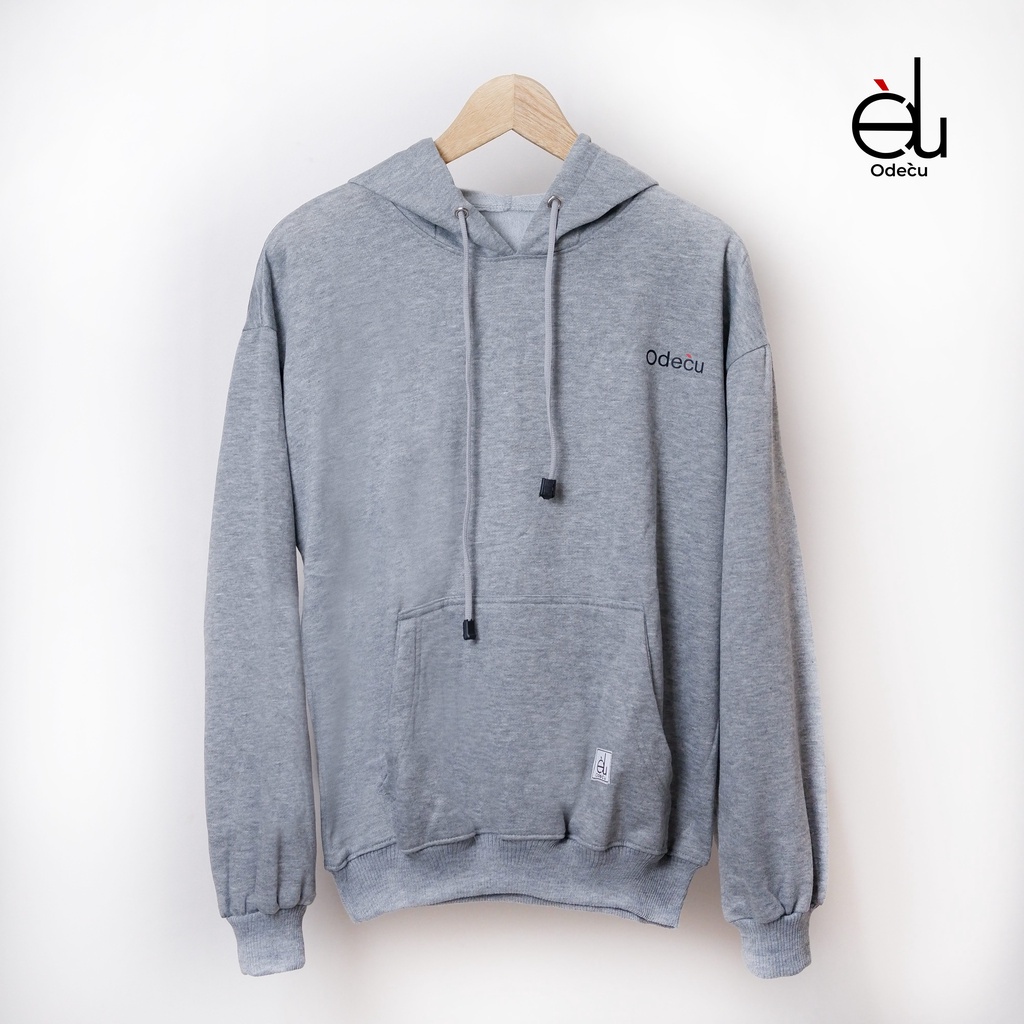 ODECU HOODIE ABU MISTY SWEATER OVERSIZE WANITA PRIA