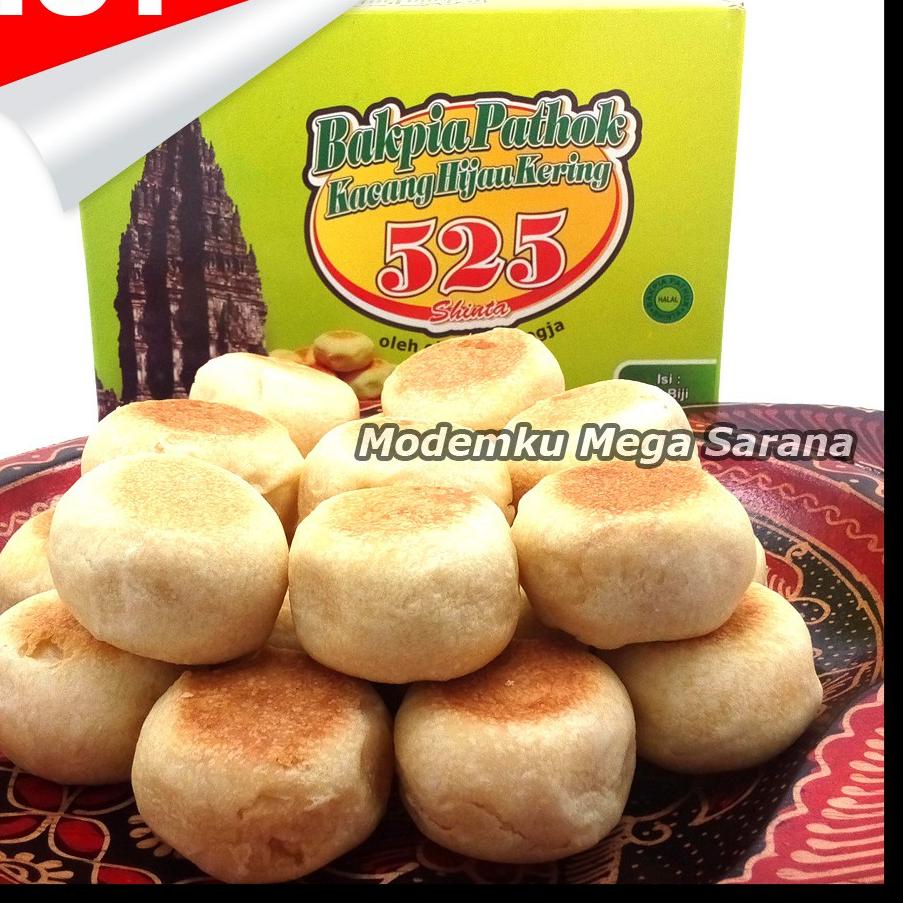 

Bakpia Pathok 525 Asli Jogja - Kering - Kacang Hijau - 20 biji .