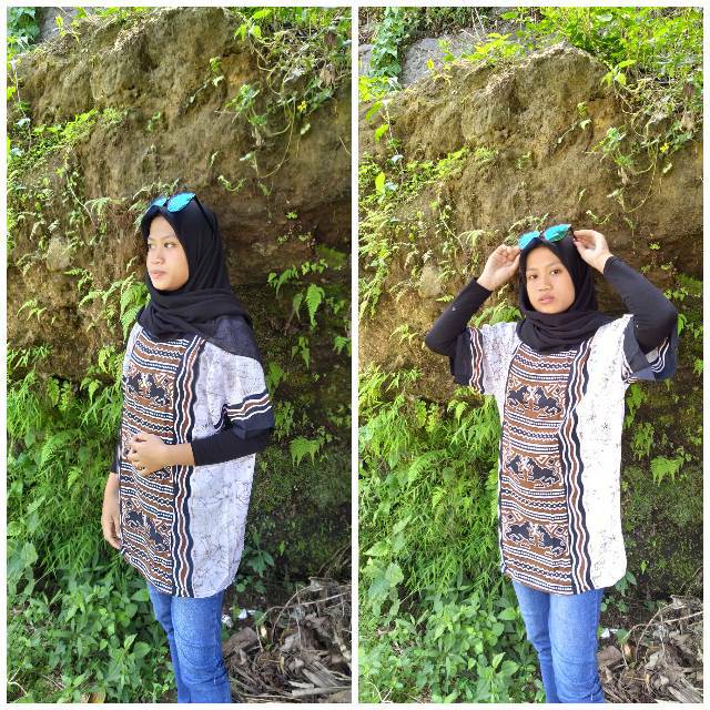 Etnik puma baju dashiki lombok