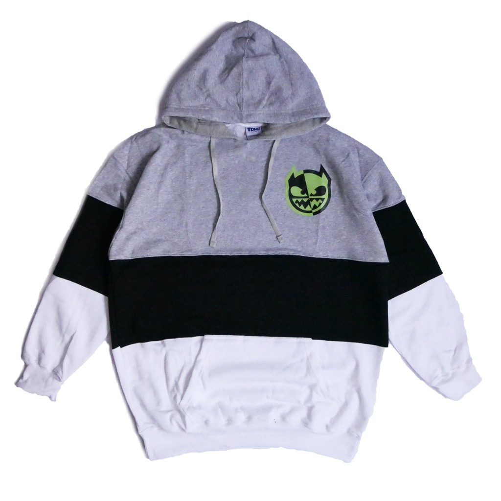 TDH ATOM 2TONE PULOVER HOODIE MULTI COLOR