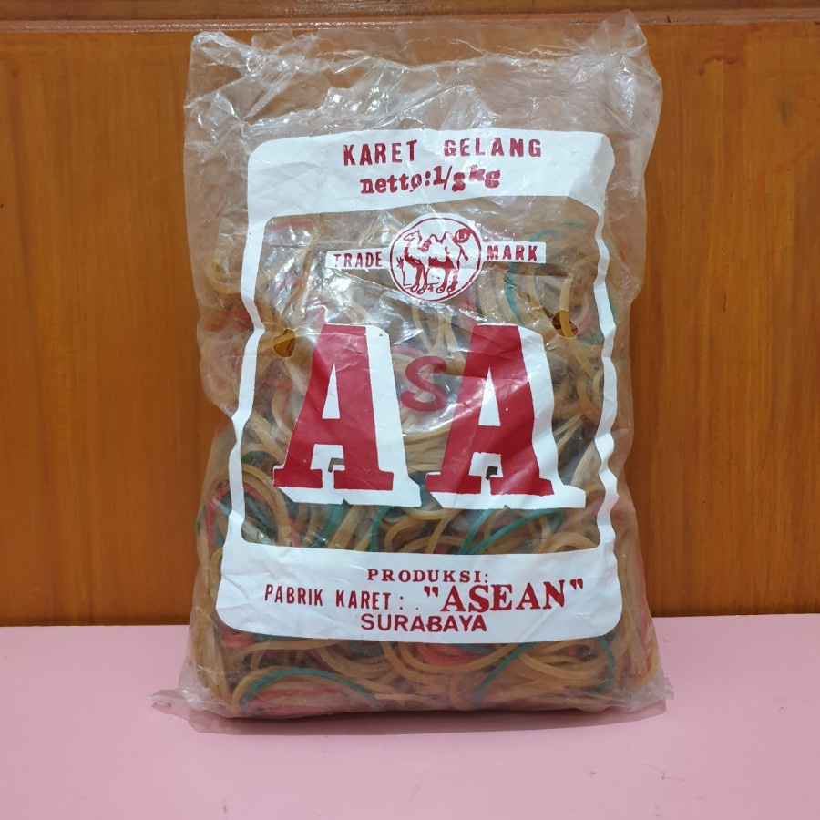 Stationery Karet Gelang Karet Pentil AA 500 Gram