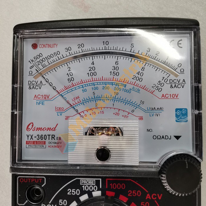 Multitester Multimeter Avo Buzzer