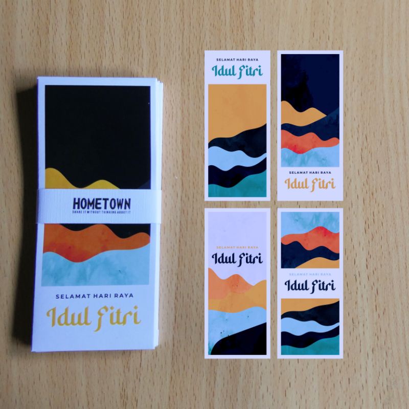 

Amplop lebaran eksklusif hometown, 1 paket isi 8 pcs