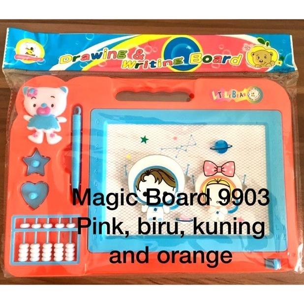 

best seller] Magic Board,Papan tulis ajaib,Drawing&writing board Kode 9903