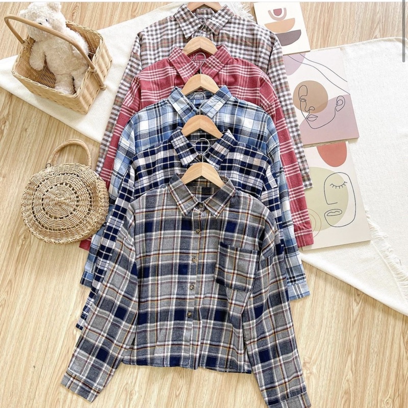 END FLANEL TOP SHIRT