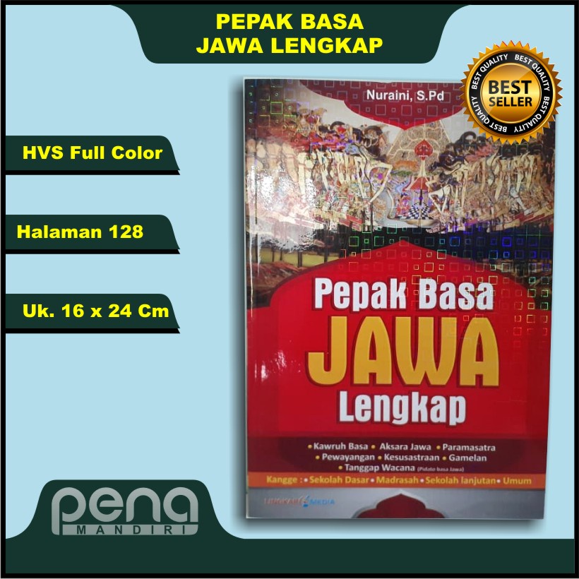 PEPAK BAHASA JAWA LENGKAP AKSARA - KAWRUH BASA - PARAMASASTRA