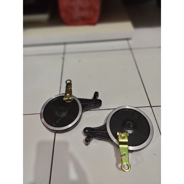 Rem Tromol Belakang Sepeda Listrik, Komponen Pengereman Drum Brake