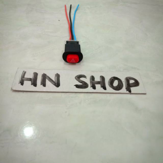 Jual SAKLAR ON OFF LAMPU TOMBOL HAZARD UNIVERSAL | Shopee Indonesia