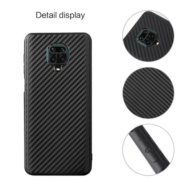 XIAOMI REDMI NOTE 11 11PRO 5G 10 10S 10 PRO 9 9 PRO SOFT CASE FIBER CARBON